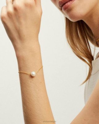 Alohas Belgie | Alohas Camelia - Gouden armband vrouwen Z22T1204 goud