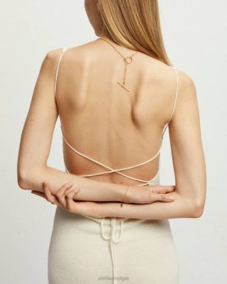 Alohas Belgie | Alohas Columba - Gouden ketting vrouwen Z22T1188 goud