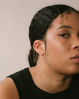 Alohas Belgie | Alohas Cynosure - gouden oordebouw vrouwen Z22T1133 goud