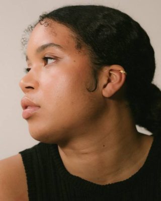 Alohas Belgie | Alohas Delilah - Gouden oormanchet vrouwen Z22T1199 goud