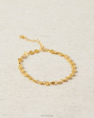 Alohas Belgie | Alohas Zodiac - gouden armband vrouwen Z22T1138 goud