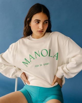 Alohas Belgie | Alohas iconica - Beige Coconut Sweatshirt vrouwen Z22T905