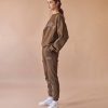 Alohas Belgie | Alohas iconica - Tracksuit bottoms Brown vrouwen Z22T673
