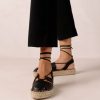 Alohas Schoenen | Alohas Roots - Black Espadrilles vrouwen Z22T594 zwart